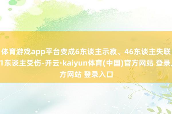 体育游戏app平台变成6东谈主示寂、46东谈主失联、21东谈主受伤-开云·kaiyun体育(中国)官方网站 登录入口